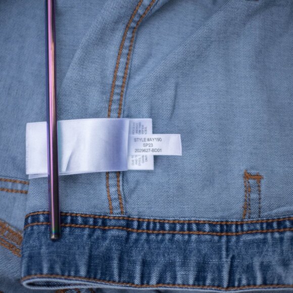 Crewcuts by J.Crew Girls Denim Jean Jacket M (8-9) Classic Blue Casual - Picture 7 of 8